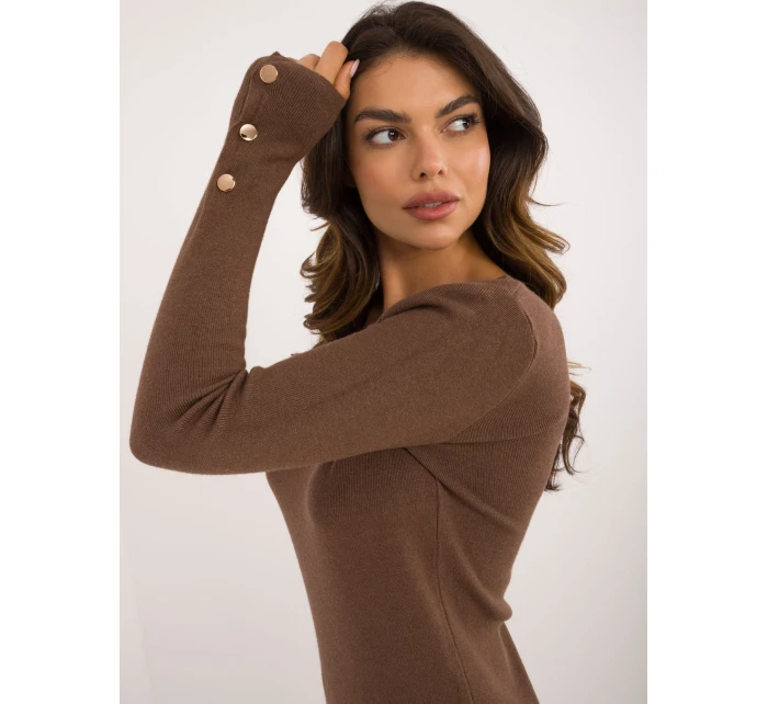 Jumper AT SW 2334.49 hnedý