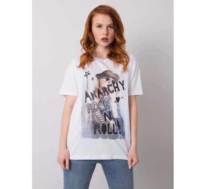 Tričko HB TS 3052.67P biela