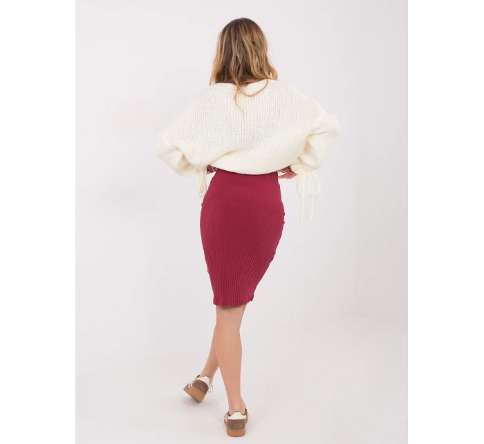 RV SD sukňa A1058.71 bordová