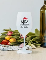 MEDZINÁRODNÝ DEŇ VÍNA - pohár na biele víno 350 ml