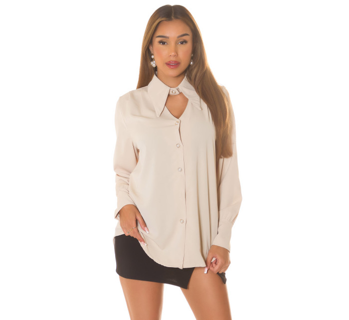 Sexy Koucla Musthave blouse with pearl details