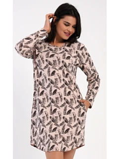 Dámske domáce šaty s dlhými rukávmi Isabela