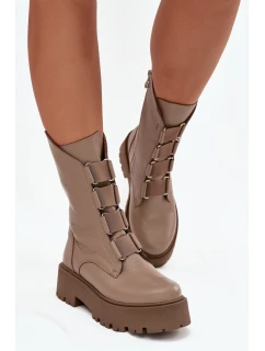 Topánky so širokou podrážkou model 222965 Vykročte štýlovo
