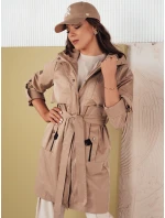 Dámská přechodná bunda parka béžová Dstreet model 21975154 - FashionStreet