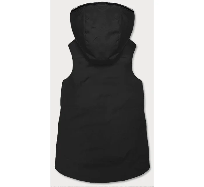 Černá oboustranná dámská vesta model 18485817 - S'WEST Černá oboustranná dámská vesta model 18485817 - S'WEST