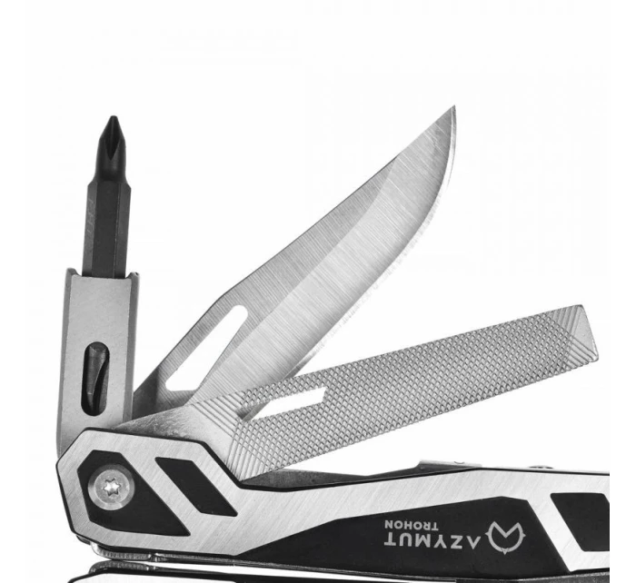 AZYMUT Trohon multitool - 12 nástrojov + 8 bitov + krabica (H-P2010121)