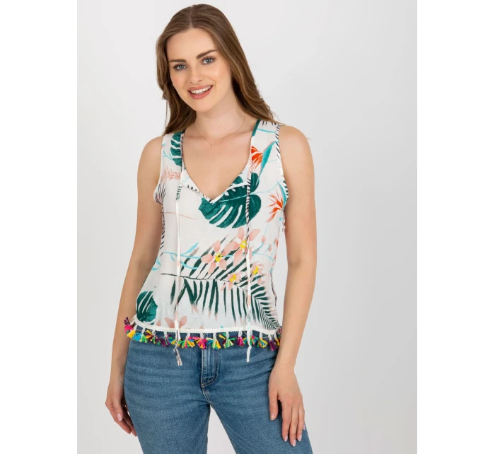 Bluzka AT BZ model 18604924 biały - FPrice