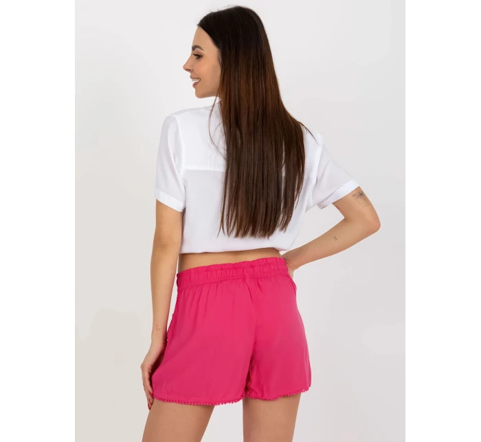 Dámské šortky model 18339213 fuchsiová - FPrice
