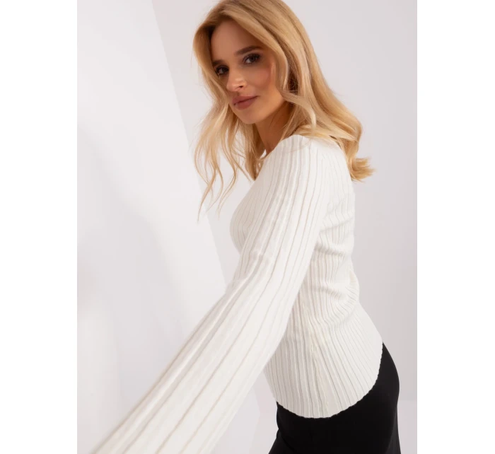 PM SW PM1089 Sveter.09P ecru