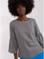 Dámska blúzka LK BZ 506434.33P Grey - FPrice Dámska blúzka LK BZ 506434.33P Grey - FPrice