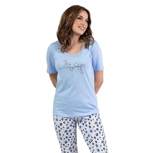 Dámské pyžamo model 21081325 blue - Regina