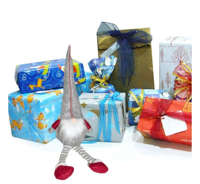 DEKORATÍVNY TRPASLÍK 30+15CM SIVÝ DEKORATÍVNY TRPASLÍK 30+15CM SIVÝ