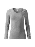 Tričko Malfini Elegance W MLI-12712 tmavo šedé melanžové