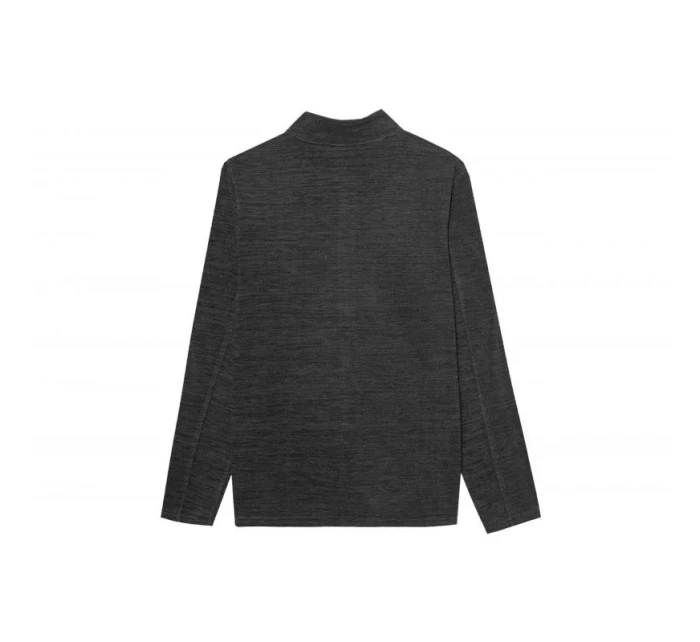 Mikina M model 18777276 black melange - 4F Mikina M model 18777276 black melange - 4F