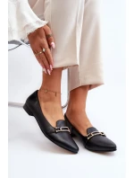 Kožené s ozdobou Černé model 21646091 - Zazoo