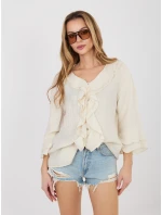 Košeľa IT KS 81863.11P svetlo béžová