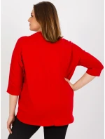 Dámská halenka RV BZ model 18025754 červená - FPrice Dámská halenka RV BZ model 18025754 červená - FPrice