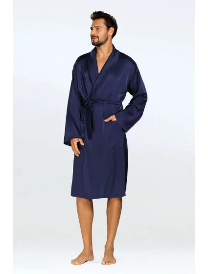 Pánsky župan Lukas tmavomodrý - DKaren Pánsky župan Lukas tmavomodrý - DKaren