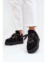 Snehové topánky model 218280 Krok vo veľkom štýle Snehové topánky model 218280 Krok vo veľkom štýle