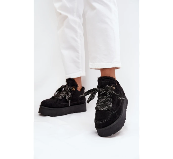 Snehové topánky model 218280 Krok vo veľkom štýle Snehové topánky model 218280 Krok vo veľkom štýle