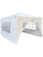 ZÁHRADNÝ PAVILÓN 3X4X2,5 M BIELY SASKA ZÁHRADNÝ STAN