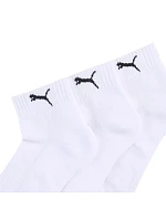 Ponožky Puma Cushioned Quarter, balenie po 3 kusoch, biele, 938581 02 Ponožky Puma Cushioned Quarter, balenie po 3 kusoch, biele, 938581 02