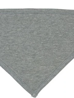 Babybugz BZ 23 Bandana na jedlo 71.0023 biela/melírovaná sivá