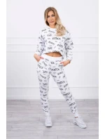 Sada s nápisy bílé barvy Sada s nápisy bílé barvy