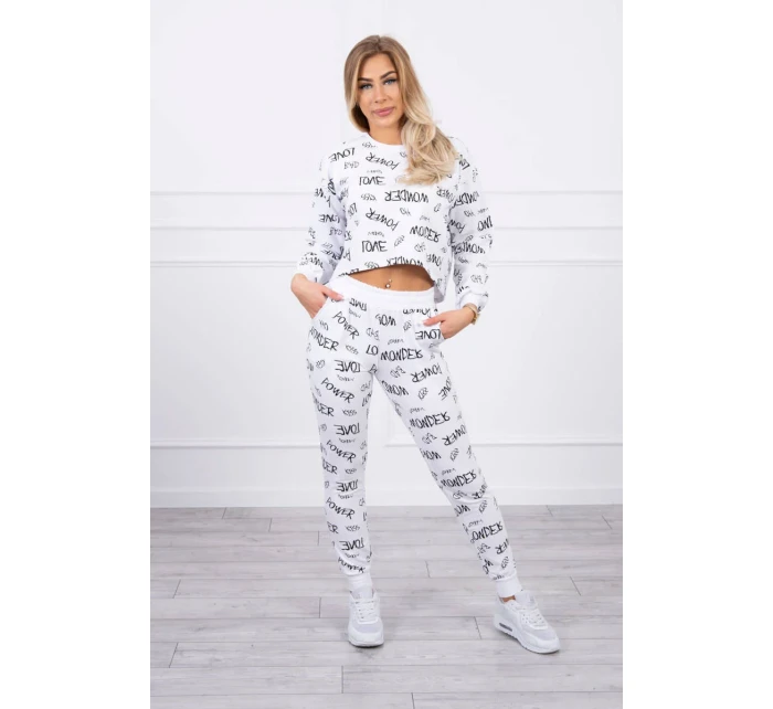 Sada s nápisy bílé barvy Sada s nápisy bílé barvy