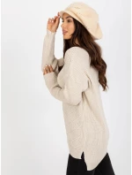 Čiapka AT CZ BF 38722 svetlo béžová