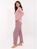 DU PI pyžamo FP 001.48 svetloružové