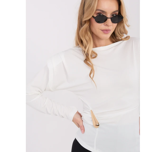 Bluzka IT BZ model 21782371 ecru - FPrice Bluzka IT BZ model 21782371 ecru - FPrice