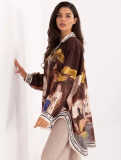 Koszula IT KS model 21393051 brązowy - FPrice