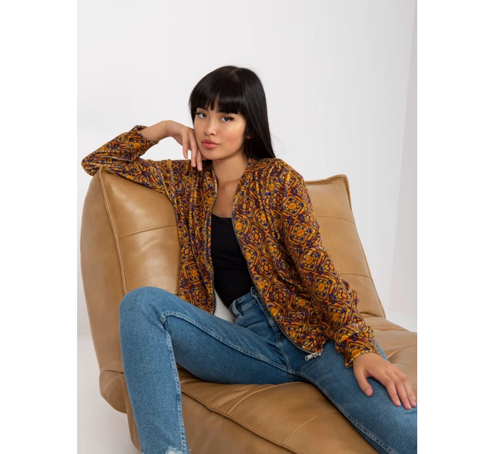 Mikina RV BL 8185.86 tmavo žltá