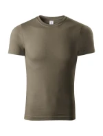 Tričko s farbou unisex army Tričko s farbou unisex army