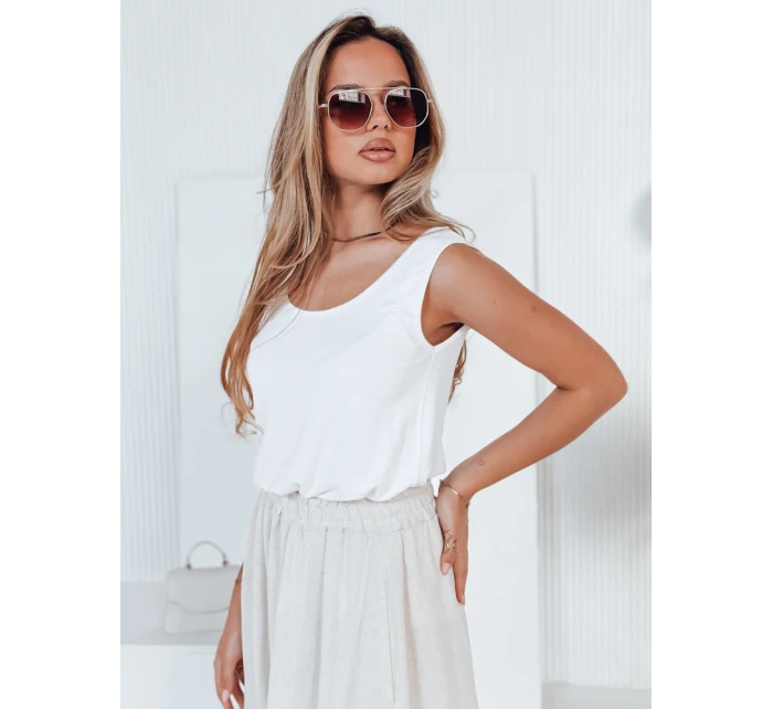 Dámské tričko bílé Dstreet model 21975845 - FashionStreet