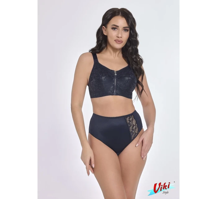 Viki Zuza 586 Night Blue 100-105 mäkká podprsenka s kosticami Viki Zuza 586 Night Blue 100-105 mäkká podprsenka s kosticami