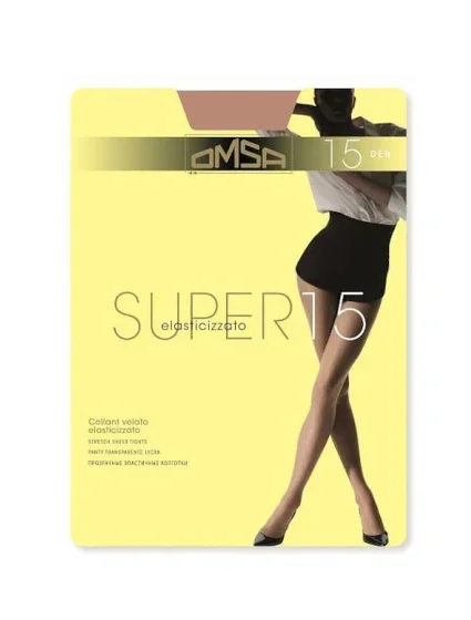 Dámske pančuchové nohavice Omsa Super 15 deň Maxi 5-XL Dámske pančuchové nohavice Omsa Super 15 deň Maxi 5-XL
