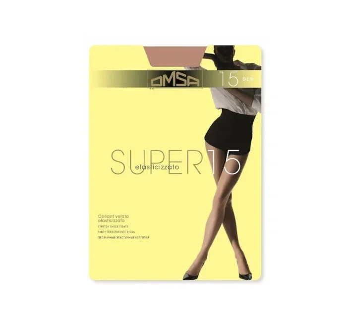 Dámske pančuchové nohavice Omsa Super 15 deň Maxi 5-XL Dámske pančuchové nohavice Omsa Super 15 deň Maxi 5-XL