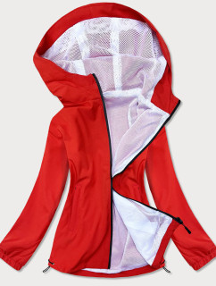 Letná červená dámska bunda s podšívkou (HH036-5)