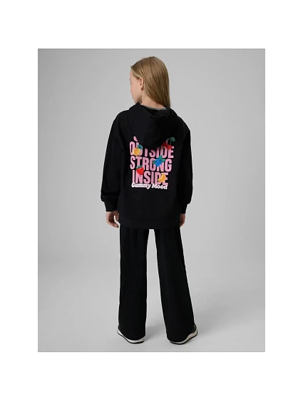 Dívčí tepláky s širokými nohavicemi model 22135739 dětské - 4F