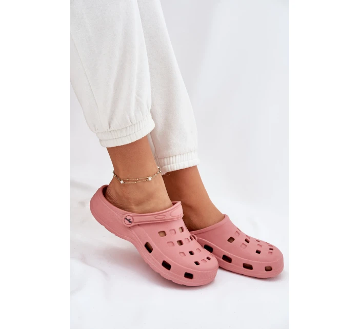 Klapki Damskie Piankowe LEMIGO 806 Różowe