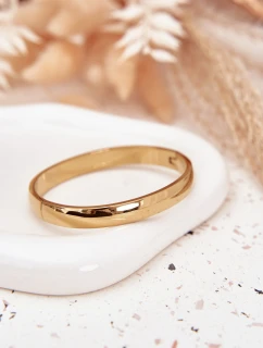 Náramek ze nerezové oceli zlatý