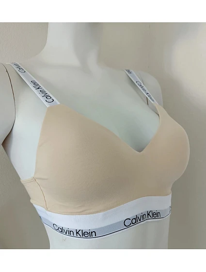 Dámská podprsenka  světle béžová  model 20969709 - Calvin Klein