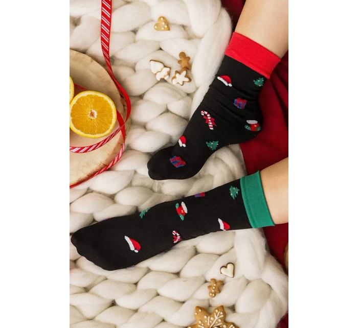 Hrubší vzorované ponožky model 16734514 - Gabriella