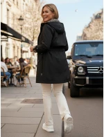 Dámská přechodná bunda parka černá Dstreet model 21986931 - FashionStreet