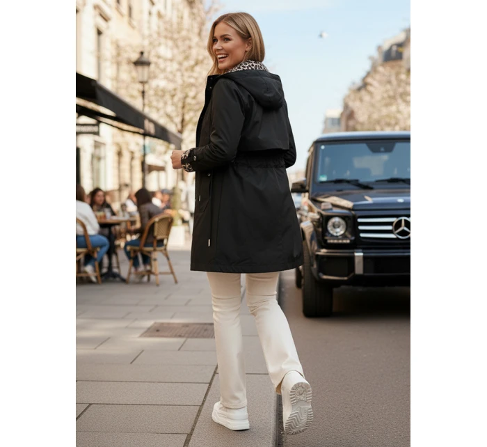 Dámská přechodná bunda parka černá Dstreet model 21986931 - FashionStreet