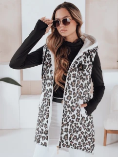 Dámská prošívaná vesta bílá Dstreet model 21991096 - FashionStreet