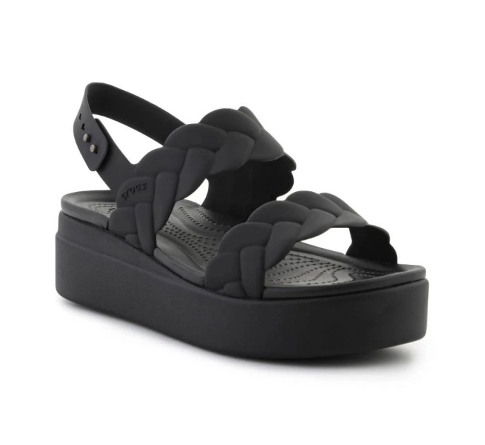 Crocs Brooklyn Woven Low Wedge W 209977-060