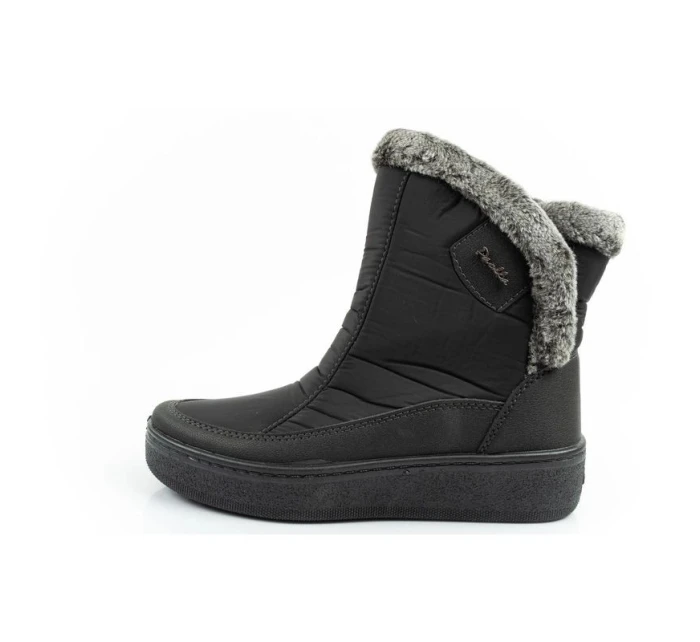 Easy Way zimní boty sněhule dámské zateplené módní zip dámské